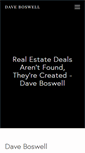 Mobile Screenshot of daveboswell.com